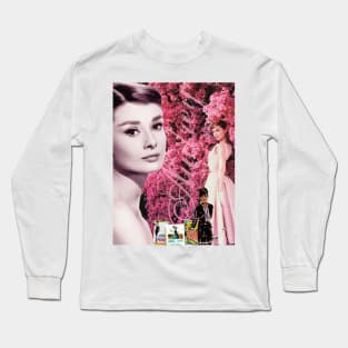 Pink Audrey Long Sleeve T-Shirt